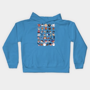 Rudolph Iconography Kids Hoodie